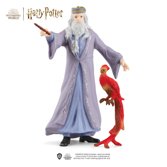 Harry Potter - Schleich-Figur - Albus Dumbledore mit Fawkes