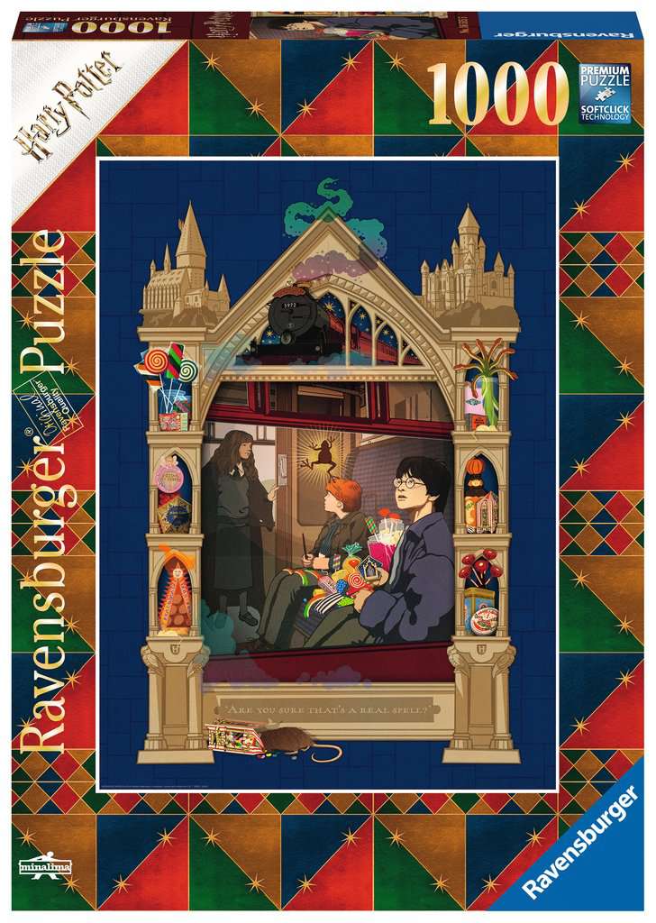 Harry Potter - Puzzle - Harry Potter auf dem Weg nach Hogwarts (1000 Teile)