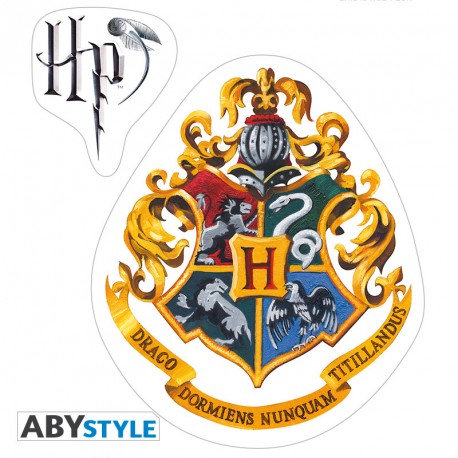Harry Potter - Sticker - Hogwarts & Hauswappen