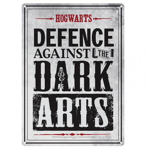 Harry Potter - Blechschild - Dark Arts (15 x 21 cm)