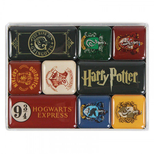 Harry Potter - Magnet-Set - Hogwarts Häuser