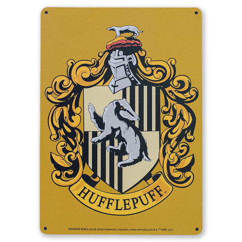 Harry Potter - Blechschild A5 - Hufflepuff