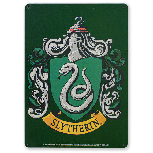 Harry Potter - Blechschild A5 - Slytherin