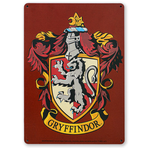 Harry Potter - Blechschild A5 - Gryffindor