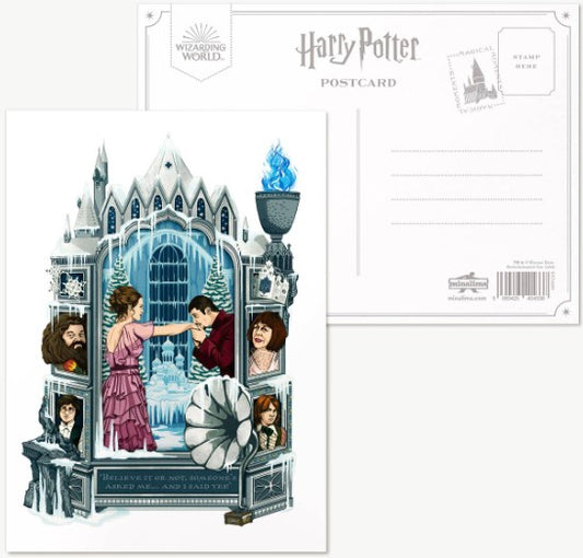 Harry Potter - Postkarte - 'BELIEVE IT OR NOT, SOMEONE'S ASKED ME... AND I SAID YES!'