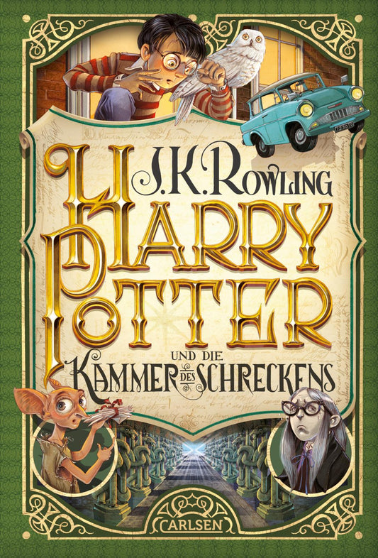 Harry Potter - Band 2 - Harry Potter und die Kammer des Schreckens - Hardcover