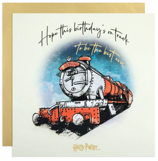 Harry Potter - Grußkarte - Hope This Birthday's On Track To Be The Best Ever