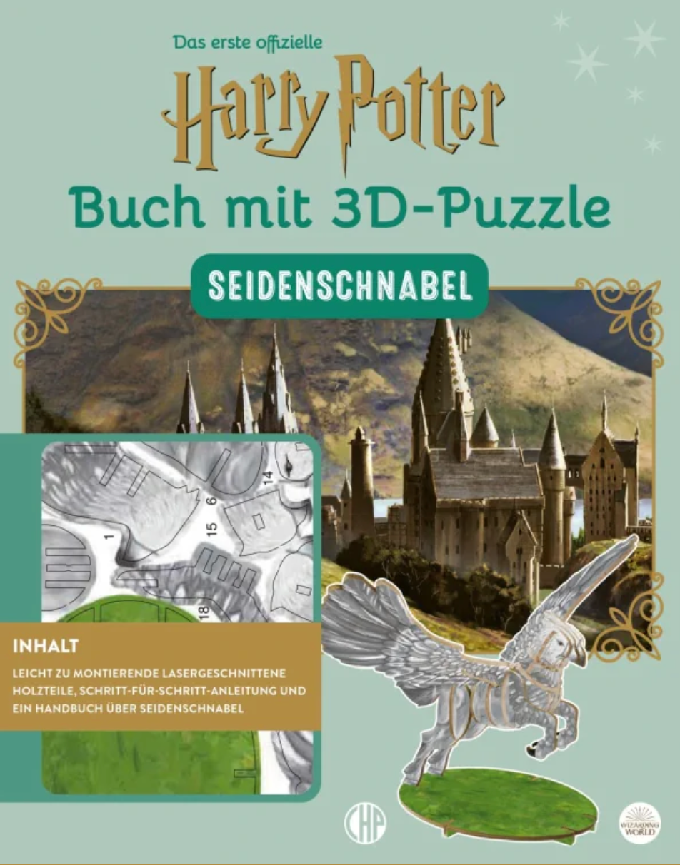 Harry Potter - Buch mit 3D Puzzle - Seidenschnabel