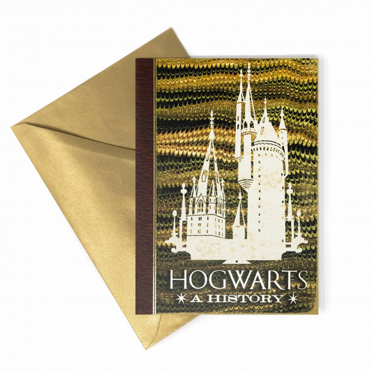 Harry Potter - Grußkarte - Hogwarts * A History *