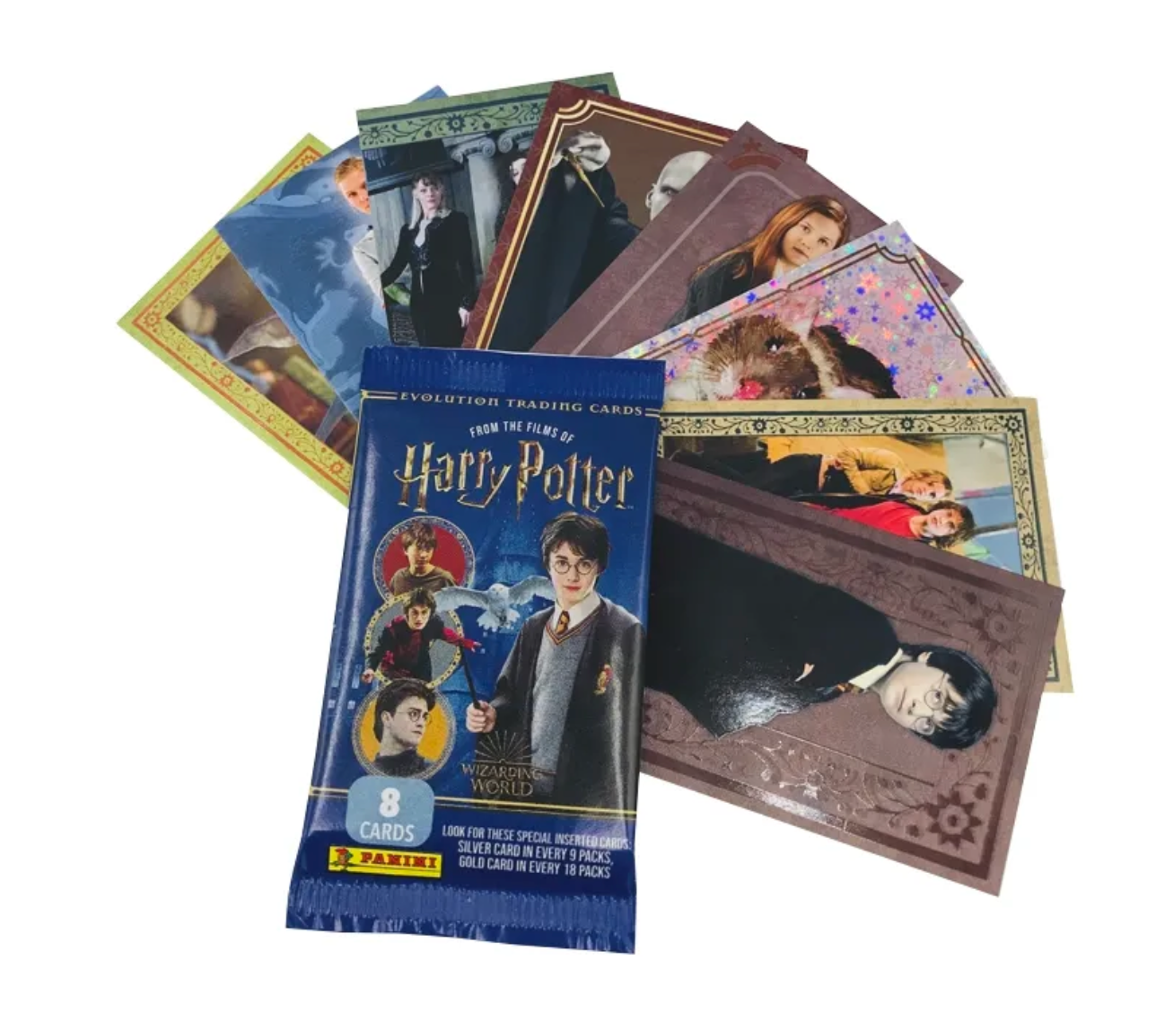 Harry Potter - Evolution Trading Cards - Pack (8 Cards)
