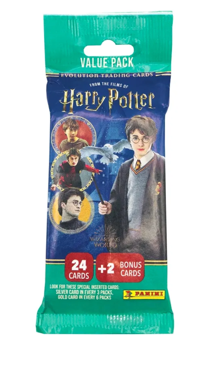 Harry Potter - Evolution Trading Cards - Value Pack (24 Cards + 2 Bonuscards)