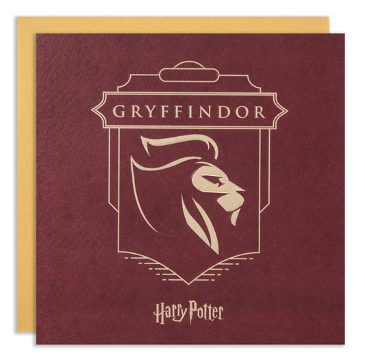 Harry Potter - Grußkarte - Gryffindor