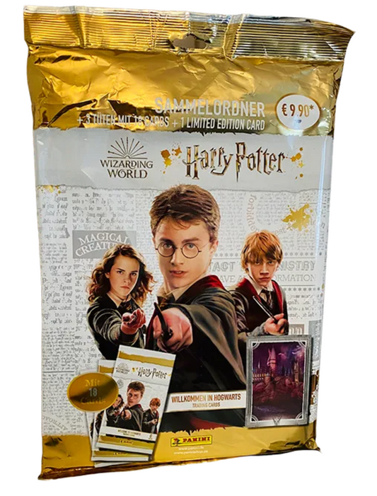 Harry Potter - Willkommen in Hogwarts Trading Cards - Starter Set (19 Cards + Sammelordner)