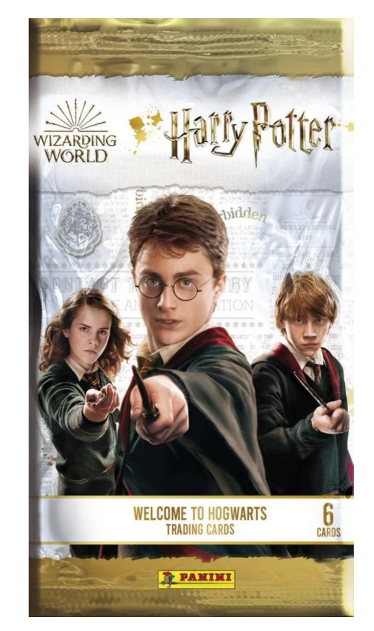 Harry Potter - Willkommen in Hogwarts Trading Cards - Flowpack (6 Cards)