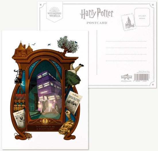 Harry Potter - Postkarte - 'IT'S GOING TO BE A BUMPY RIDE!'