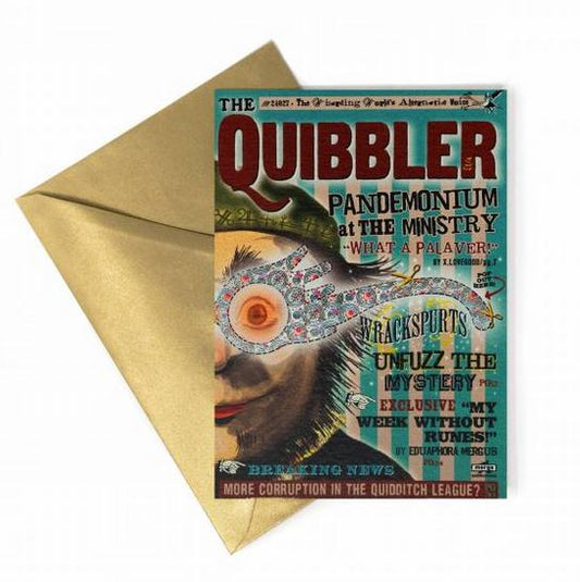 Harry Potter - Grußkarte - Quibbler