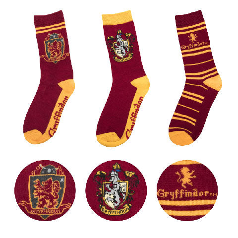 Harry Potter - Socken 3er-Pack - Gryffindor