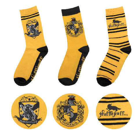 Harry Potter - Socken 3er-Pack - Hufflepuff