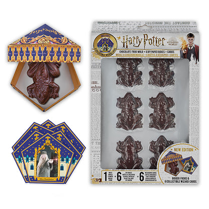 Harry Potter - Schokofrosch - Pralinen-Form inkl. Sammelkarten