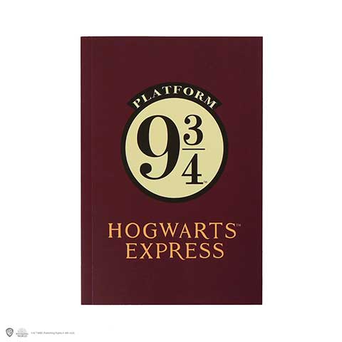 Harry Potter - Notizbuch - Platform 9 3/4