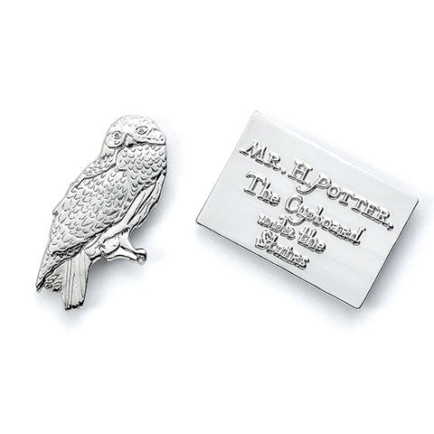 Harry Potter - Ansteck-Pin - Hedwig & Aufnahmebrief