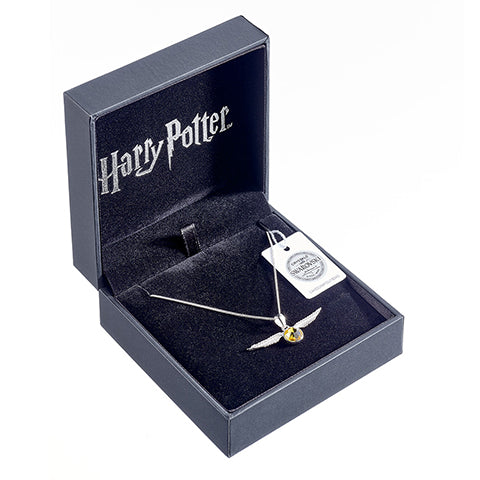 Harry Potter - Kristall-Kollektion - Goldener Schnatz Halskette