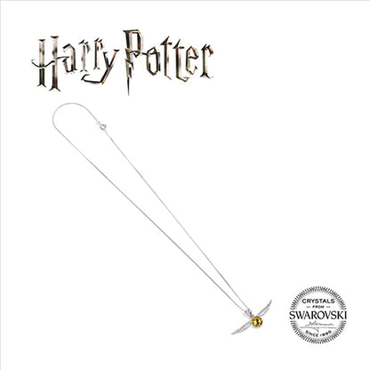 Harry Potter - Kristall-Kollektion - Goldener Schnatz Halskette