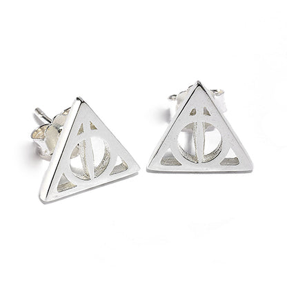 Harry Potter - Ohrstecker - Heiligtümer des Todes (Sterling Silber)