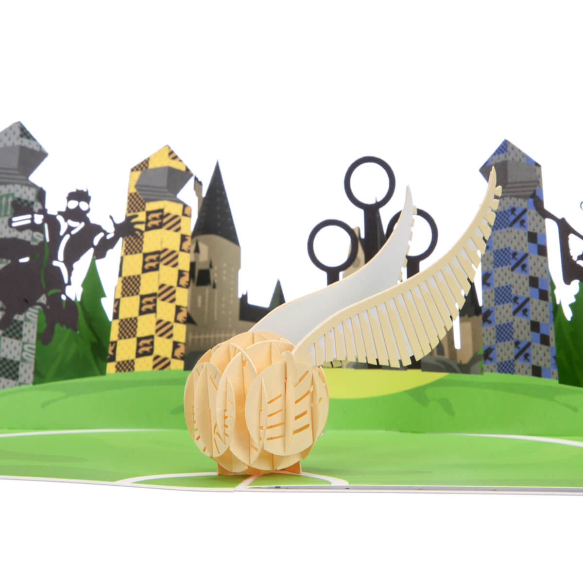 Harry Potter - 3D Pop-Up Karte - Goldener Schnatz