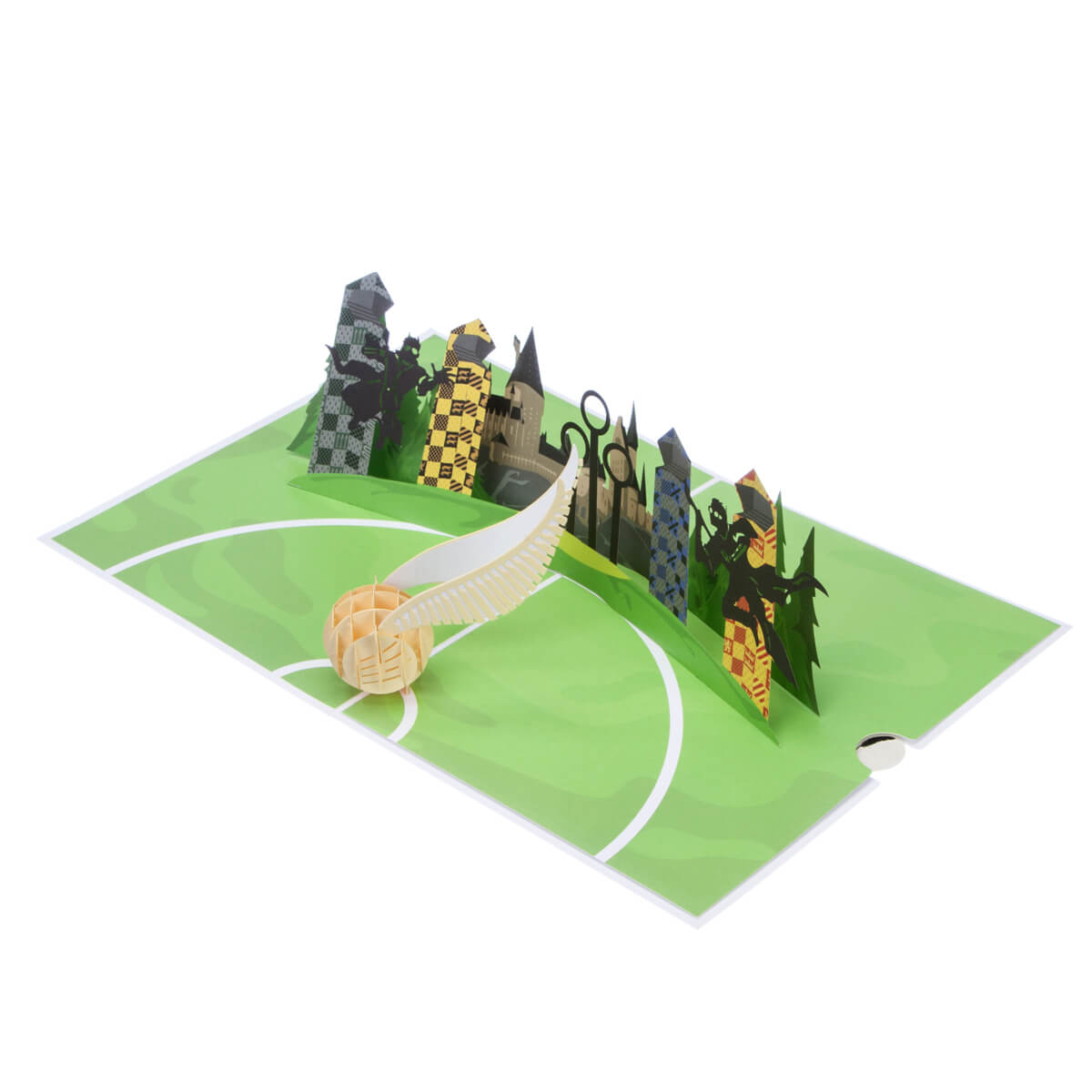 Harry Potter - 3D Pop-Up Karte - Goldener Schnatz