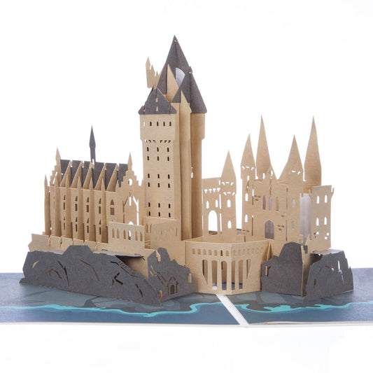 Harry Potter - 3D Pop-Up Karte - Hogwarts