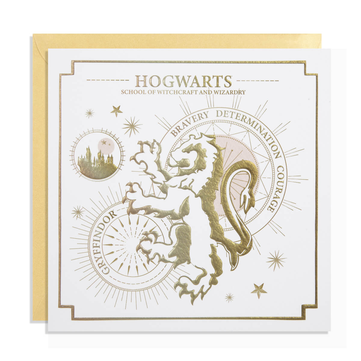 Harry Potter - Grußkarte - Weinachtsball Gryffindor