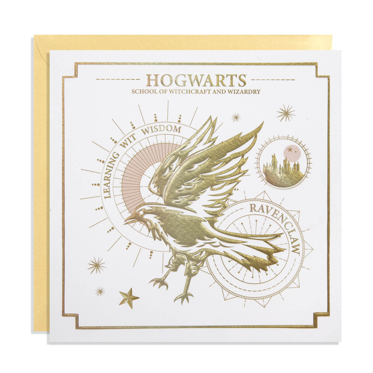 Harry Potter - Grußkarte - Weihnachtsball Ravenclaw