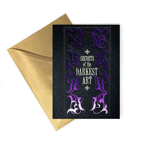 Harry Potter - Grußkarte - Secrets of the Darkest Art