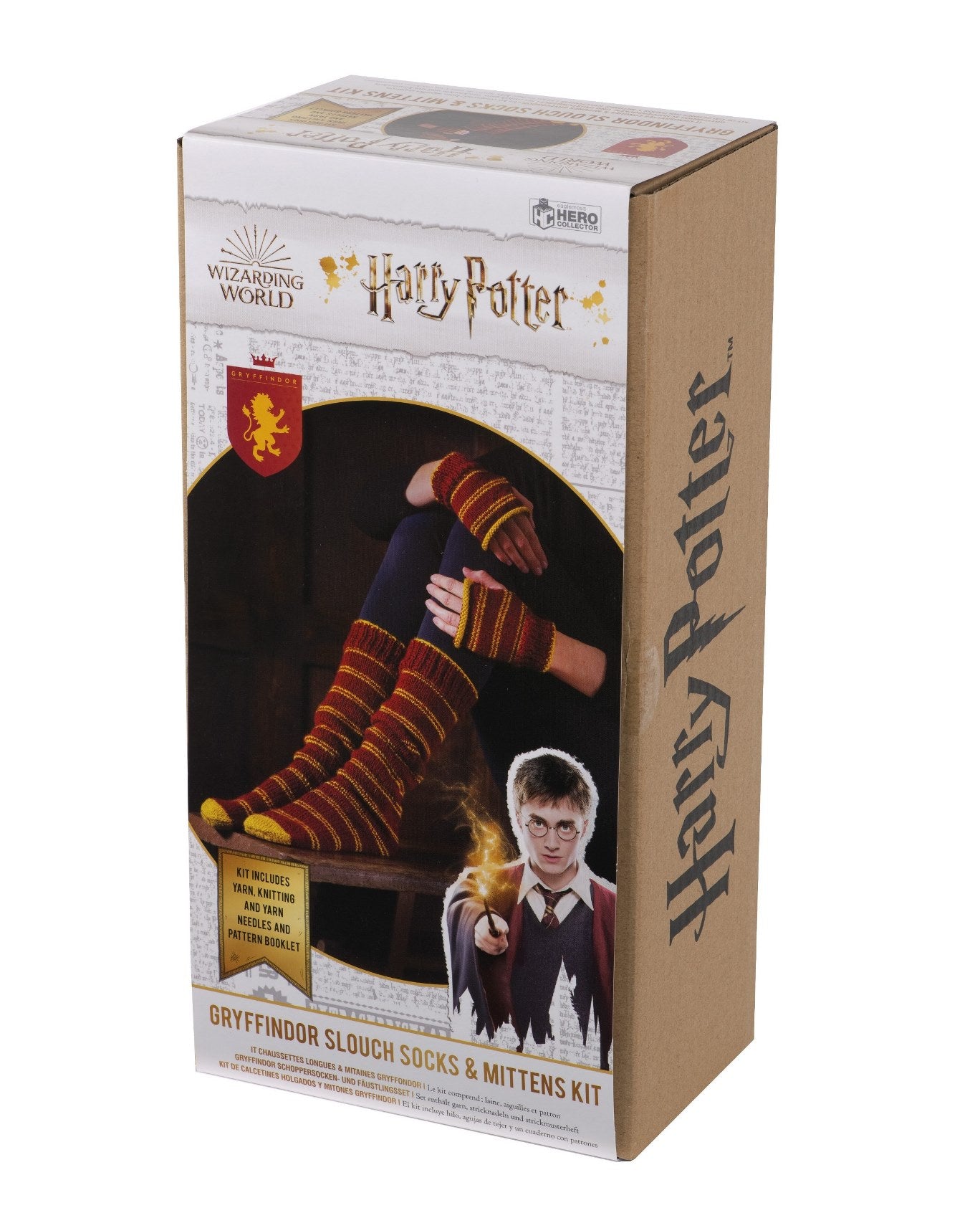 Harry Potter - Strick-Set - Gryffindor Socken u. Fäustlinge