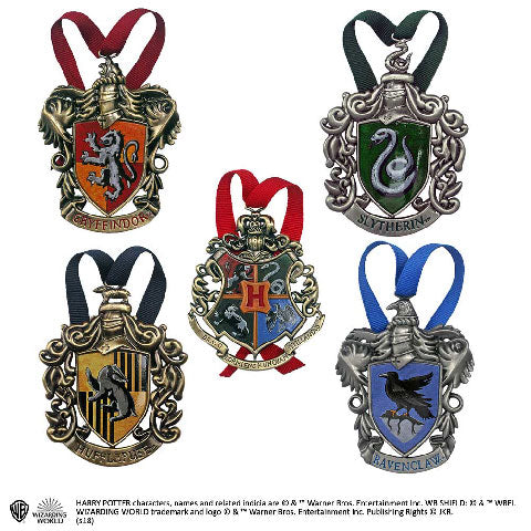 Harry Potter - Weihnachtsbaumanhänger - Hogwarts Häuser