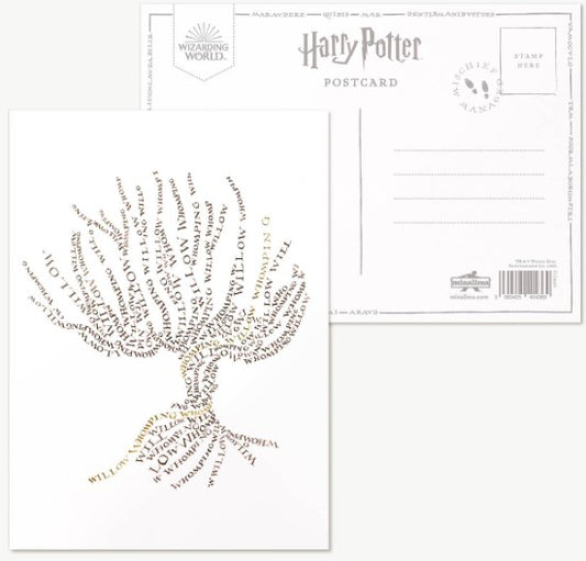 Harry Potter - Postkarte - Peitschende Weide