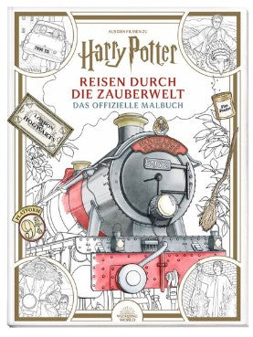 Harry Potter - Reisen durch die Zauberwelt - Das offizielle Malbuch