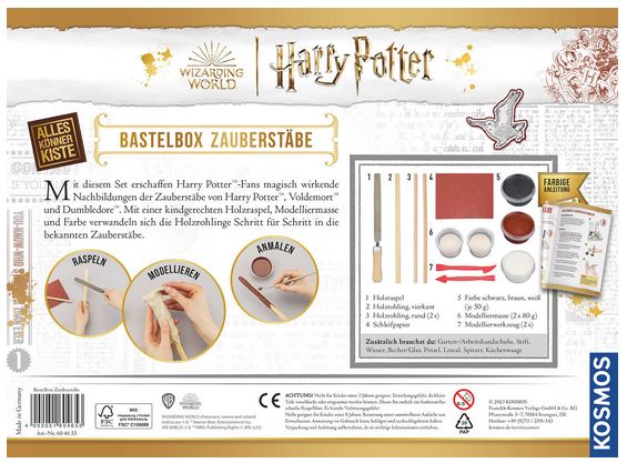 Harry Potter - Bastelbox Zauberstäbe