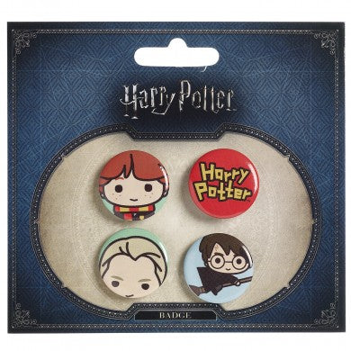 Harry Potter - Ansteck Buttons - Cutie Collection - Ron, Harry & Draco