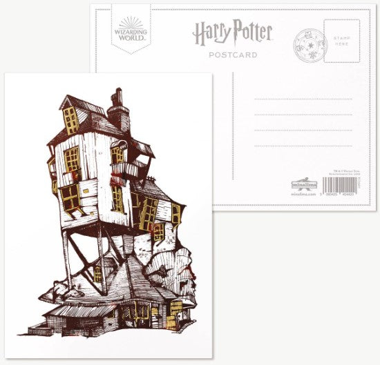 Harry Potter - Postkarte - Fuchsbau
