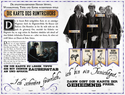 Harry Potter - Die Karte des Rumtreibers - eine Reise durch Hogwarts