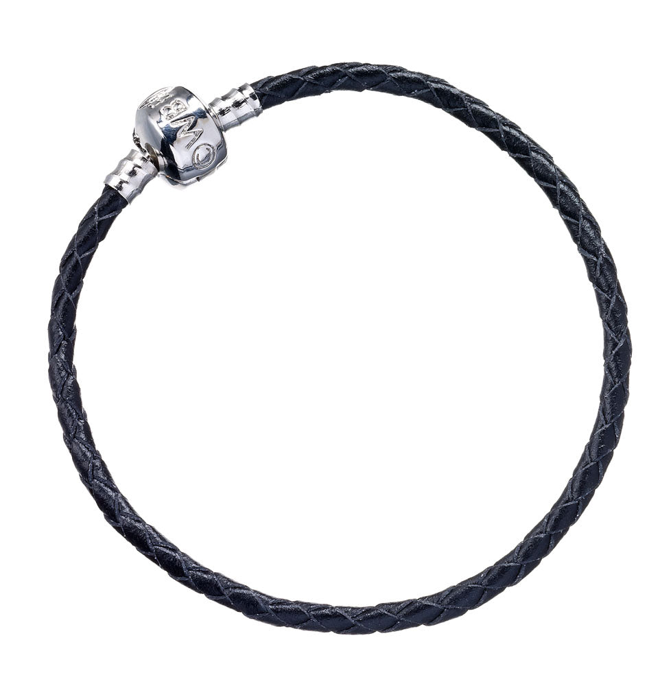 Harry Potter - Slider Charm Lederarmband - schwarz