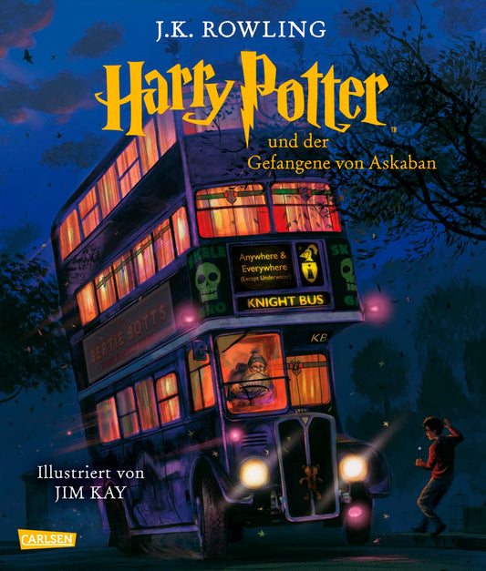 Harry Potter - Band 3 - Harry Potter und der Gefangene von Askaban (farbig illustrierte Schmuckausgabe) - Hardcover