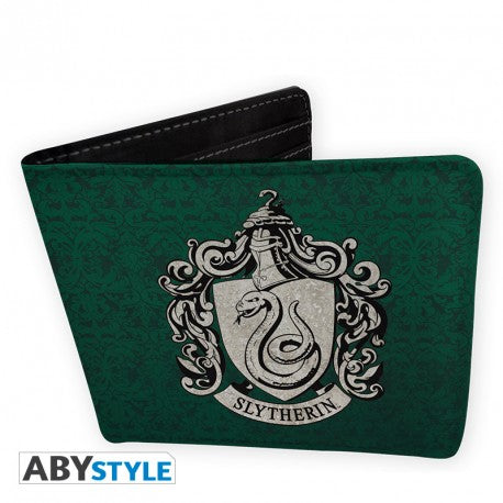 Harry Potter - Bi-Fold Geldbeutel - Slytherin Logo