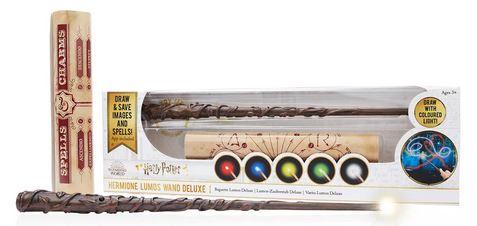 Harry Potter – Hermine Granger - Luxus Leuchtzauberstab 5 farbig