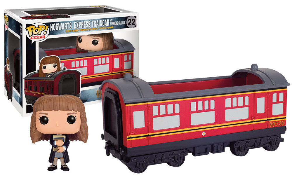 Harry Potter - Hermine Granger mit Hogwarts Express Wagon - Pop!