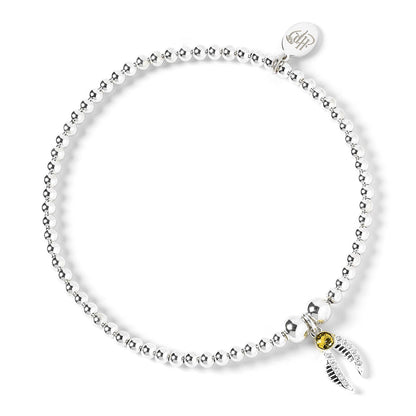 Harry Potter - Kristall-Kollektion - Kugelperlenarmband Goldener Schnatz