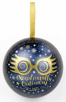 Harry Potter - "Christmas bauble Luna Lovegood" Weihnachtskugel inkl. Kette