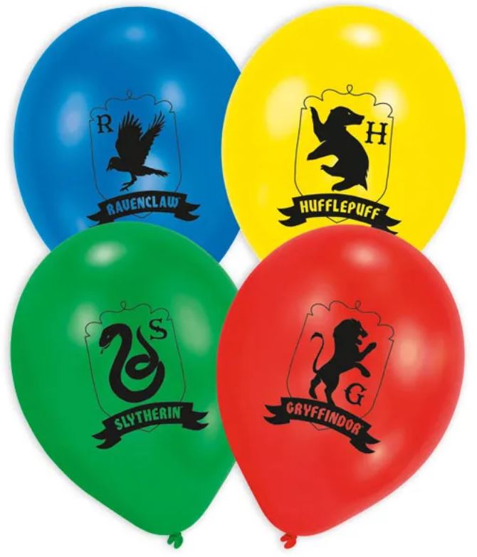 Harry Potter - Partyluftballons - Hauswappen